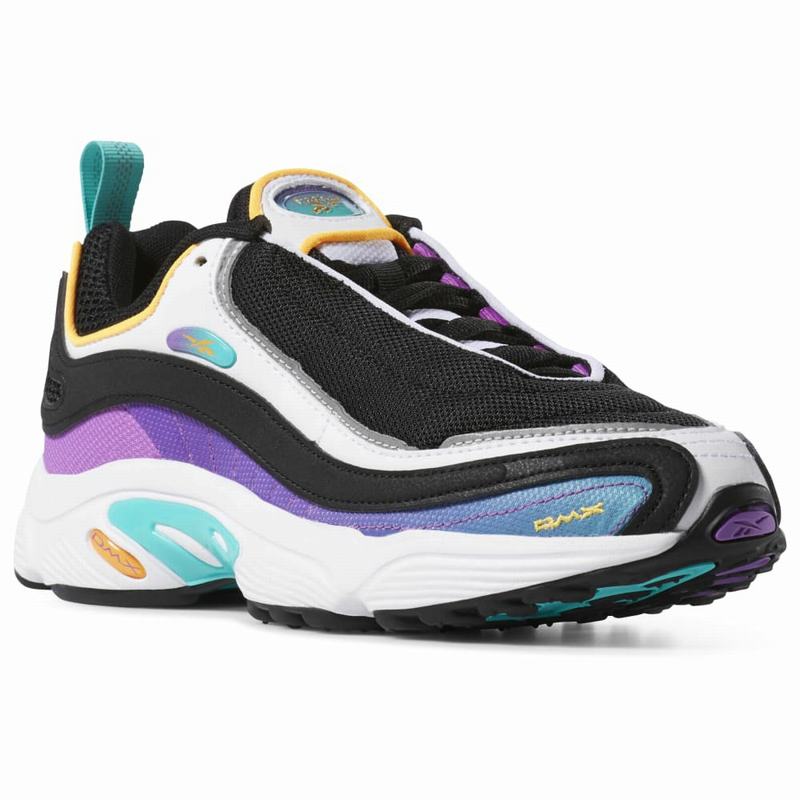 Reebok Daytona Dmx Tenisky Damske - Čierne/Tyrkysové/Zlate DF2808DV